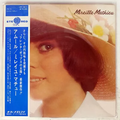 Mireille Mathieu Amour Overseas Ups188v Japan Obi Vinyl Lp • $4.99