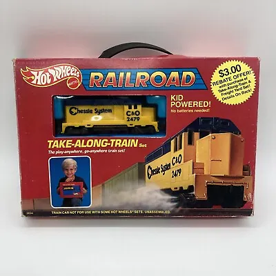 Mattel Hot Wheels Take-Along-Train Railroad • $189.99