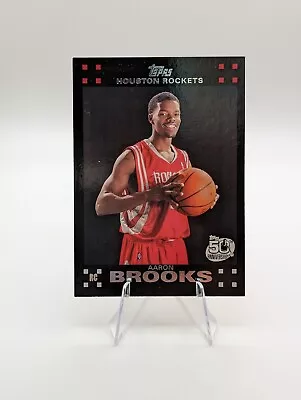 Aaron Brooks 2007-08 Topps Black 50th Anniversary #135 Rockets • $1.35