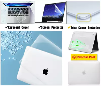 3-IN-1 SET MacBook Air 13 Inch Case M1 A2337 M2 A2681 M3 A3113 2024 13.6 Pro 13 • $20.99