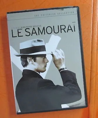 Le Samourai DVD Alain Delon Jean Pierre Melville Criterion Collection Booklet • $23.16