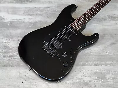 1985 Fender Japan ST-556 A Series Boxer/Contemporary Series Stratocaster (Black) • $945