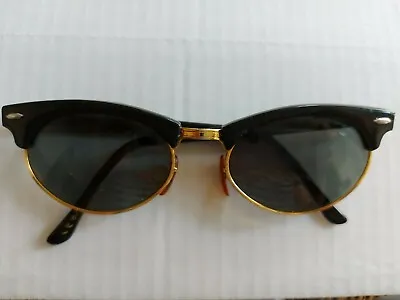 £35 • Buy Vintage Sunglasses. Totes. 50s/60s Style. Black With Gold.