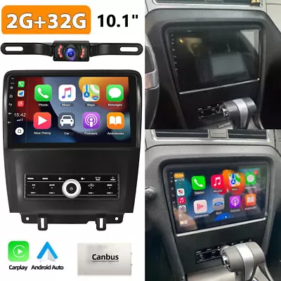For 2010-2014 Ford Mustang Android 13 Car Stereo Radio GPS Navi Apple CarPlay • $238.05