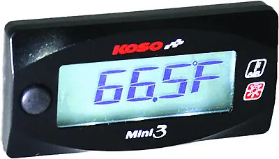 Koso Mini 3 Ambient Air Temperature Motorcycle Gauge Universal BA003270 • $53.95