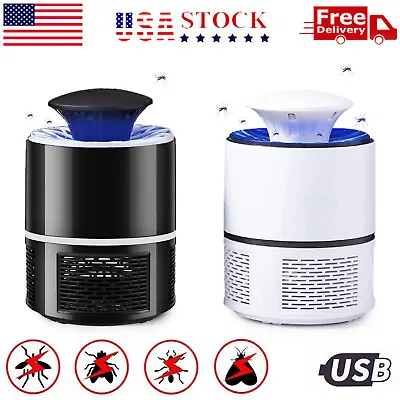 Electric UV Mosquito Killer Lamp Outdoor/Indoor Fly Bug Insect Zapper Trap USB • $7.95