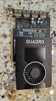 NVIDIA Quadro P2000 5GB GDDR5 GPU (single Slot & Bus Powered) • $76