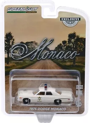 Greenlight Hobby Exclusive Hazzard County Sheriff 1975 Dodge Monaco 30140 • $11