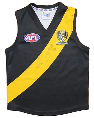 $29.50 • Buy Kid's Size 8 Official AFL Richmond Tigers Football Club Signed Team Guernsey