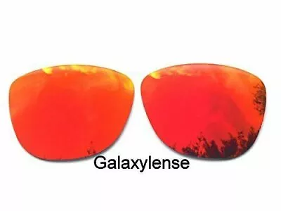 Galaxy Replacement Lenses For Oakley Frogskins Ruby Red Color Non-Polarized • $5.75