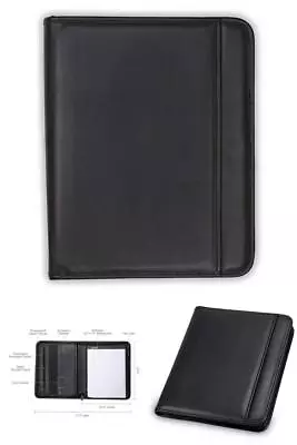 Professional Padfolio Zipper Samsill For Women And Men Portfolio Resume Ipad NEW • $32.99