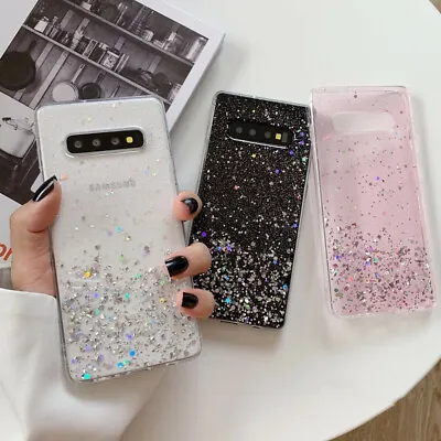 $2.96 • Buy Bling Star Clear Soft Case Cover For Samsung Galaxy S21 S20 Note 20 S10 S9 S8