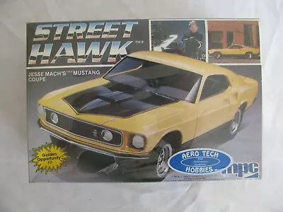 Vintage MPC 1/25 Sci-fi Street Hawk Jesse Mach's 1969 Mustang Coupe #0687 NOS • $119.99