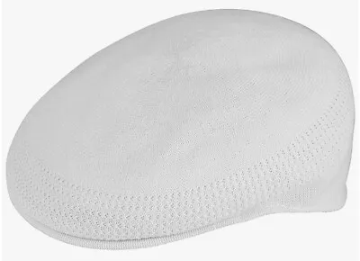 Kangol Original 504 Ventair Cap Flat Cap White • £47.46