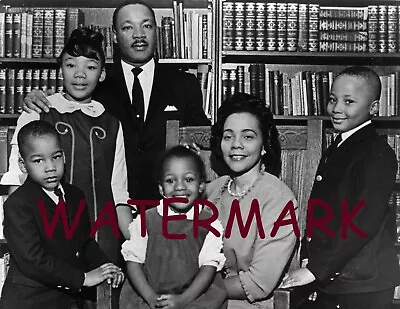 Martin Luther King Jr & Family Last Photo Together As A Family February 1966  • $9.89