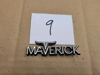 Ford OEM 1970-1977 Maverick Dashboard Dash Emblem Badge Logo Name D0DB 6204460 B • $29.99