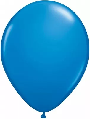 Qualatex 11  Dark Blue Latex Balloons 100 Count Decorations  • $18.45