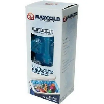 Igloo Maxcold Natural Ice Cube Reusable Cool Box Cooler Sheet • £11.95