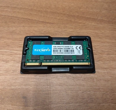 £39.50 • Buy DDR2 1x4GB PC2-6400S SODIMM RAM | 4GB RAM  Mobile / Laptop | 800MHz 2Rx8 200 Pin