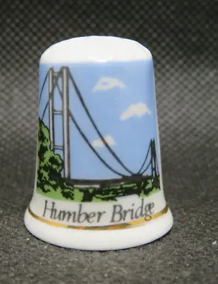 £3 • Buy Fine Bone China  By Exquisite Thimble - Humber Bridge