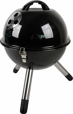 £36.95 • Buy Mini Grill Round Kettle BBQ Charcoal Barbecue Outdoor Travel Camper Van Beach