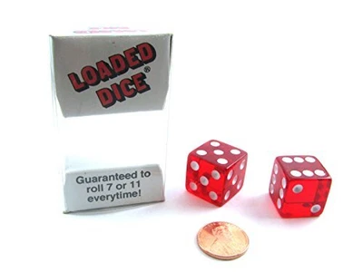 £8.65 • Buy Koplow Games 1 X Transparent Loaded Dice 2
