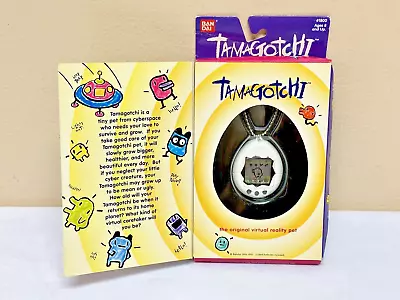 1997 Bandai Orig. Tamagotchi White Virtual Pet No. 1800 - BRAND NEW • $39.99