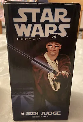 Aaron Judge Star Wars NY Yankees Bobblehead Figurine 2018 Jedi Judge • $189.99