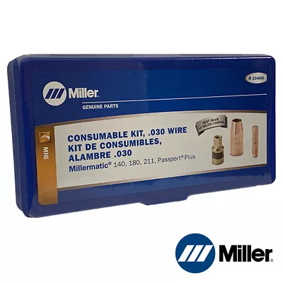 Genuine Miller 234608 MIG Gun Consumable Kit .030 Wire • $49.89