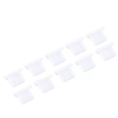 10pcs Universal Micro-USB Dust Plug Charger Port Cover Cap Female Jack Inter S❤O • £2.60