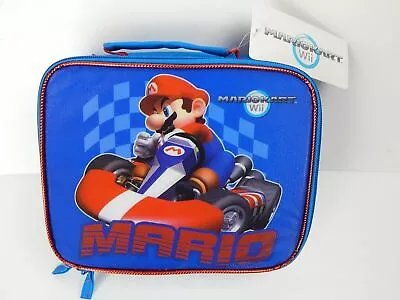 Nintendo MARIO Kart Wii Lunchbox Lunch Box NeW Fully Insulated Lunch Bag  • $22.97