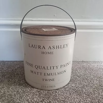 Laura Ashley 2.5ltr Matt Emulsion Twine New  • £32.99