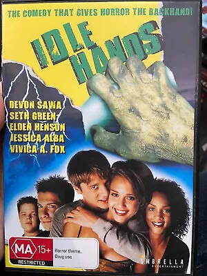 Idle Hands Region 4 DVD (1999 Horror Movie / Umbrella Entertainment Release) • £24.14