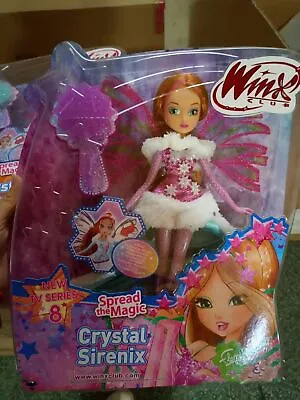 Newest Winx Club Girl Action Figures Doll Fairy Crystal Sirenix Flora Doll Winx • $52.90