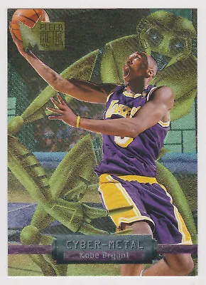 ERROR Kobe Bryant 1996 Cyber Metal Rookie Kemp Michael Jordan Platinum Portrait • $1499.99