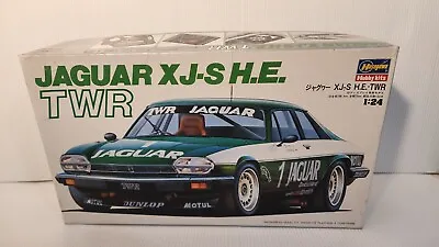 Vintage 1:24 (1986) Hasegawa Jaguar XJ-S H.E. TWR Model Kit No CA-2 • $1.99