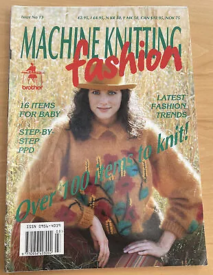 Brother Machine Knitting Fashion MACHINE KNITTING Book - Issue No 13 • £1.99