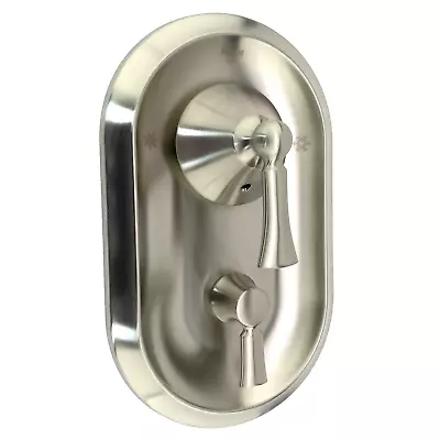 🆕 Moen T4500BN Wynford 3 Function Valve Trim Only - Brushed Nickel  $410 • $246.47