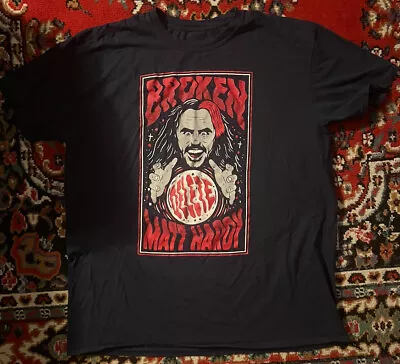 Broken Matt Hardy  DELETE  T-Shirt Size XL Pro Wrestling Crate Exclusive • $8