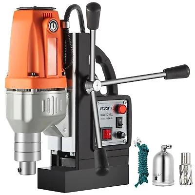 50mm Magnetic Drill Press 980W Rocker Lever Electric Bench Drilling Rig Machine • $409.84