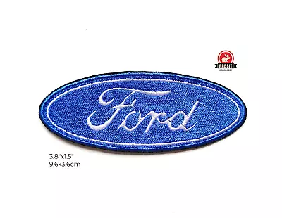 FORD Car Logo Embroidered Patch Symbol Iron On Blue Brand 1 Piece • $3.65