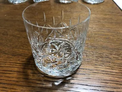 Vintage Shannon (?) Crystal Double Old Fashioneds- Qty Of 5 Available  Very Nice • $9.45