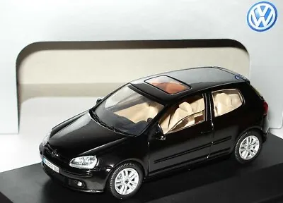 Very Rare Vw Golf V 5 Gt Tdi Highline Black 3 Door 1:43 Schuco (dealer Model) • $124.27