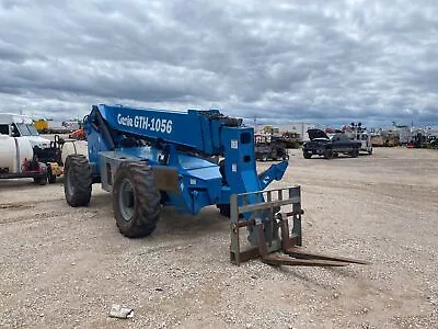 2011 Genie GTH-1056 Telehandler Reach Forklift 10K # 3692 • $47500