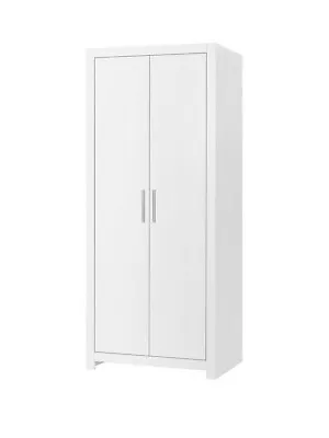 Rio 2 Door Wardrobe - White • £134.99