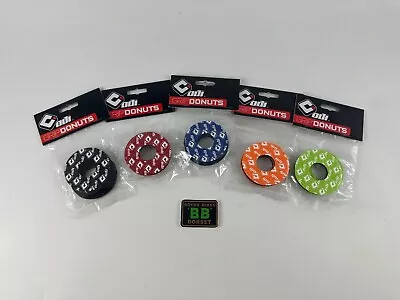 ODI DONUT - Old School BMX 'Grip Donut' BLACK RED GREEN BLUE ORANGE • £12.49