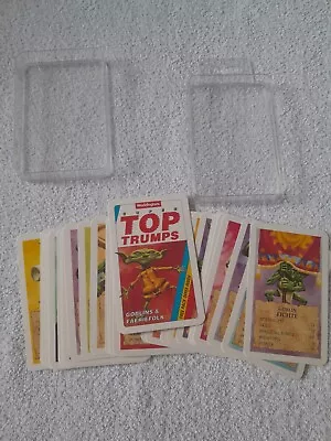 Waddingtons Top Trumps VINTAGE Game Goblins And Faeriefolk 1980s • £1