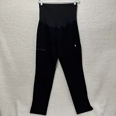 Figs Yola Maternity Black Skinny Fit Straight Scrub Pants Women Size Small • $29.99
