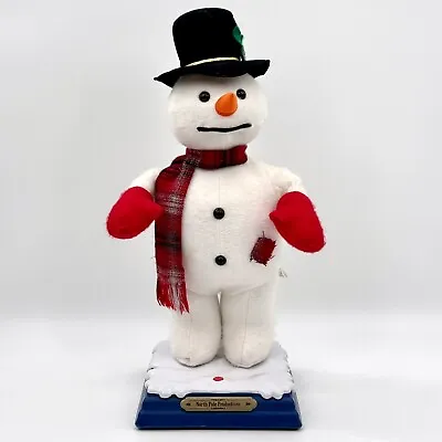 Vintage 1997 Gemmy North Pole Animated Singing Frosty The Snowman 19” WORKS • $40