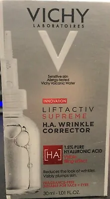 Vichy LiftActiv Supreme H.A. Wrinkle Corrector Face Serum Exp.05/25+(n1) • $24